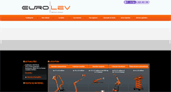 Desktop Screenshot of eurolev.fr